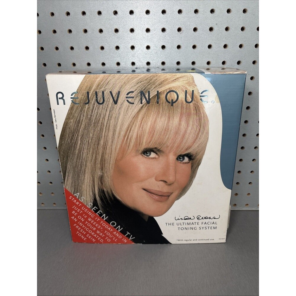 Vintage Rejuvenique The Ultimate Facial Toning System Linda Evans RJV10 Mask NIB